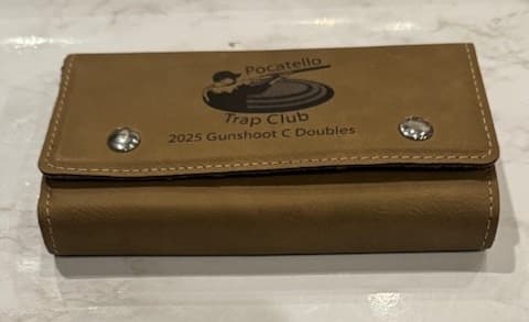 Leather Card and Dice Set